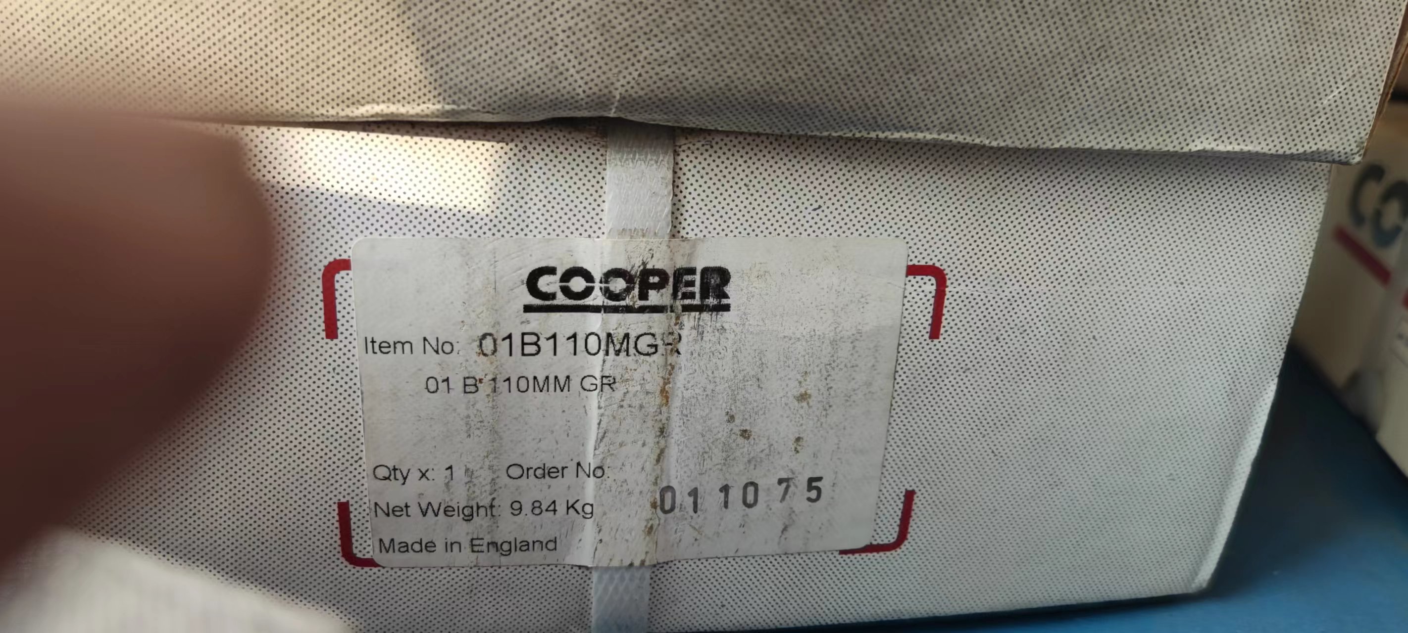 COOPER 01B110MGR