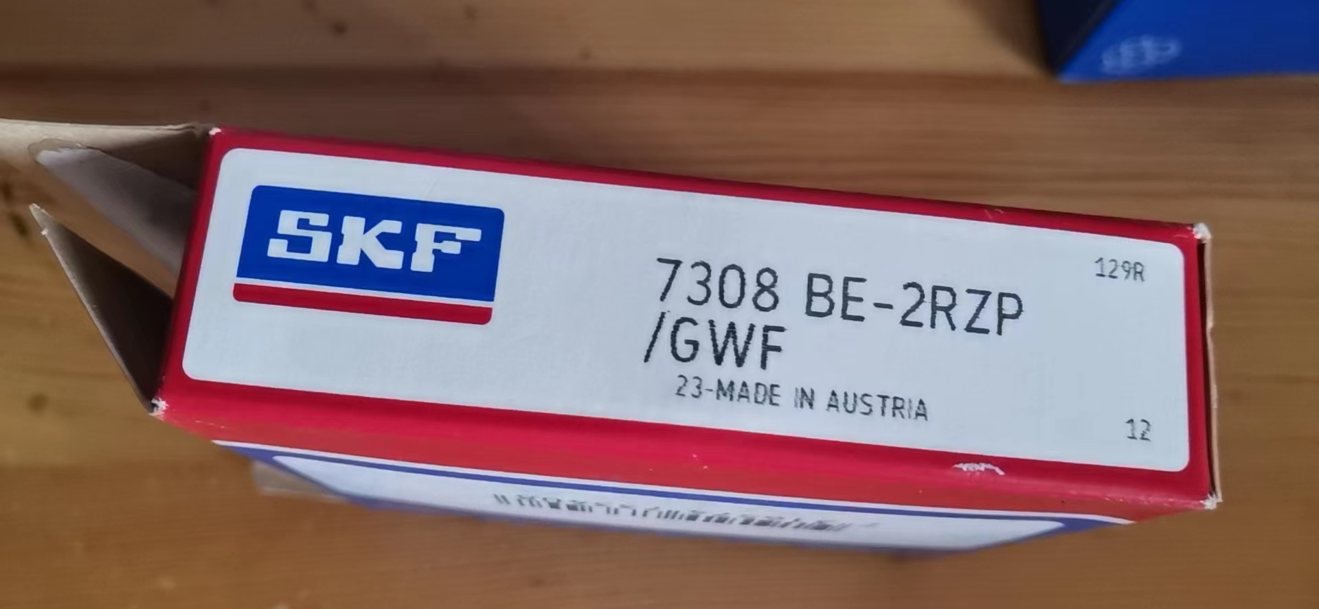 SKF 7308BE-2RZP/GWF