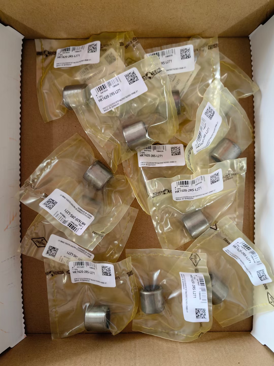 INA滚针轴承  HK1620-2RS