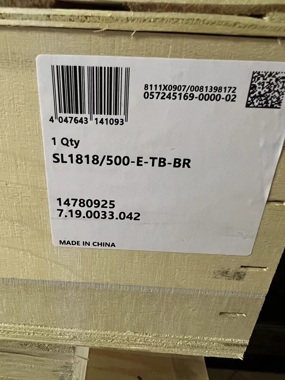 INA  SL1818/500-E-TB-BR