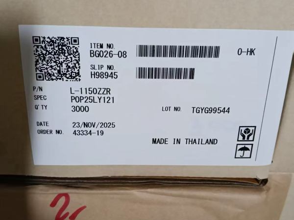 NMB  L-1150ZZRPOP25LY121