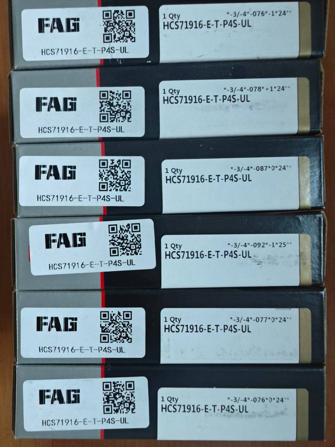 FAG  HCS71916-E-T-P4S-UL
